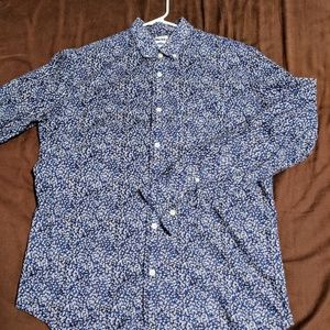 Floral Print Button Down